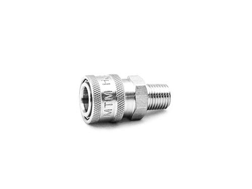 MTM Hydro Male NPT Stainless Quick Coupler