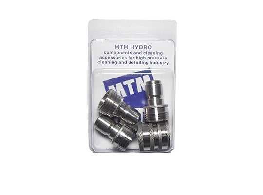 MTM Hydro SS Garden Hose QC kit