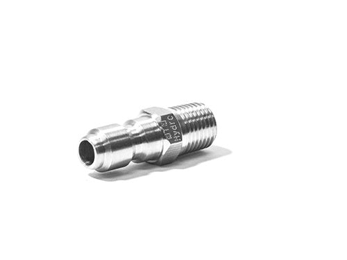 MTM Hydro Stainless Steel QC Male Plug