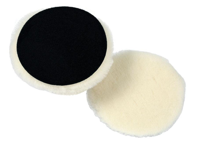Lake Country Prewashed White Lambswool Knitted Polishing Pad 5 inch