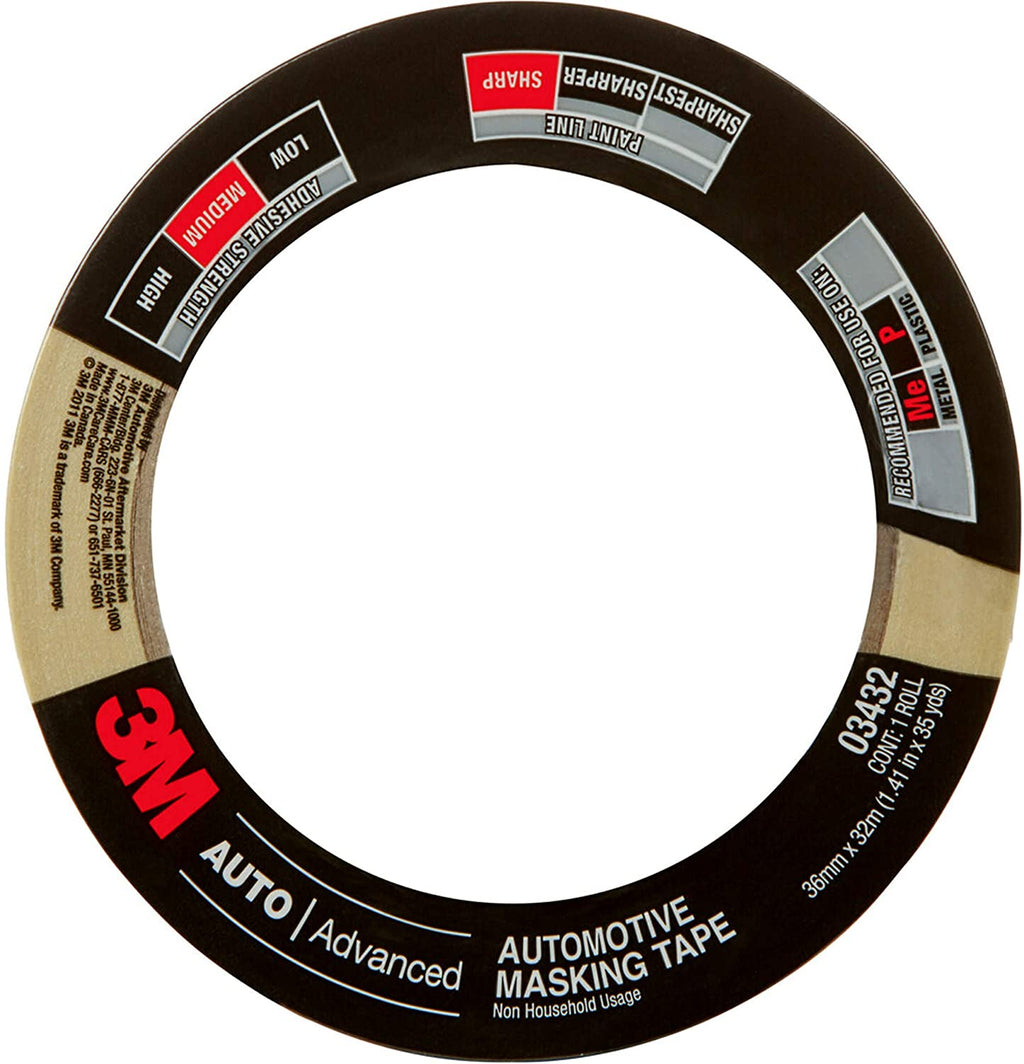 Advance Tapes AT6103 Clear Masking Tape 50mm x 33m