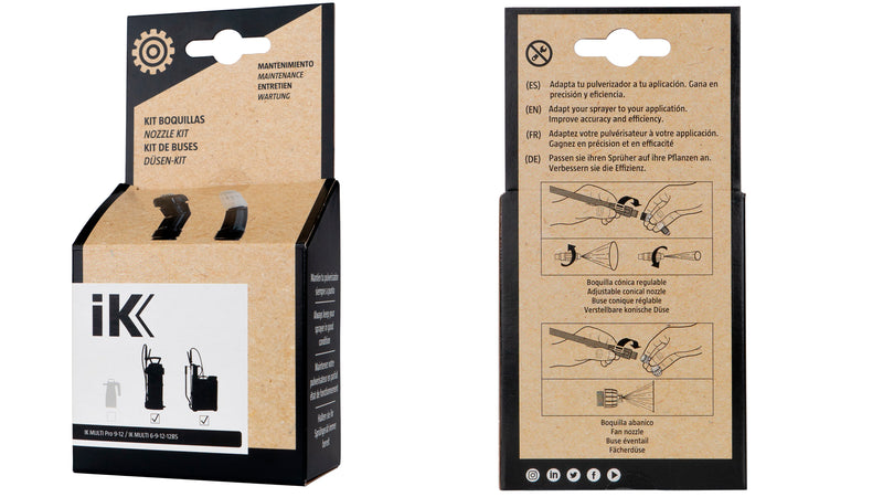 IK MULTI 6-9-12-12BS / Pro 9-12 Nozzle Kit