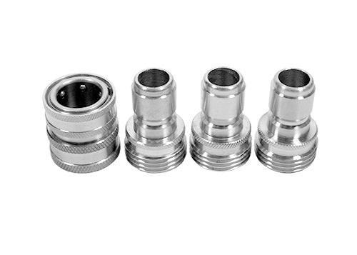 MTM Hydro SS Garden Hose QC kit