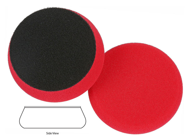 Lake Country Force Hybrid Red Final Finishing Pad 3.5 inch