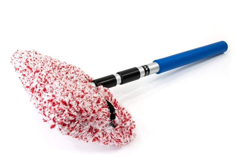 Mitt on a stick adjustable pole