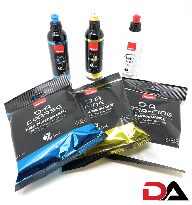 Rupes BigFoot D-A System Paint Correction Kit 1 (250ml/5")