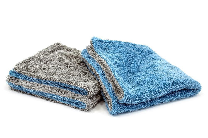 Dreadnought Jr | Microfiber Double Twist Pile Detailing Towel (16 in. x 16 in., 1100gsm) - 2 pack