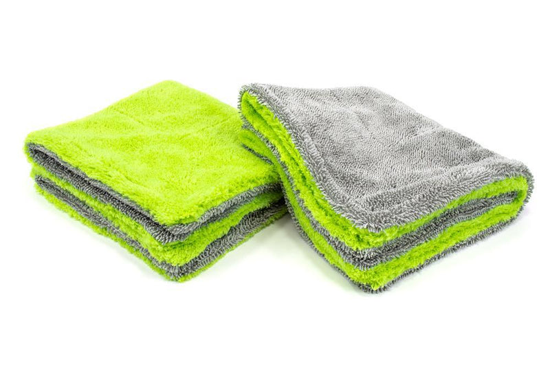 Amphibian Jr. | Microfiber Double Twist Pile Detailing Towel (16 in. x 16 in., 1100gsm) - 2 pack