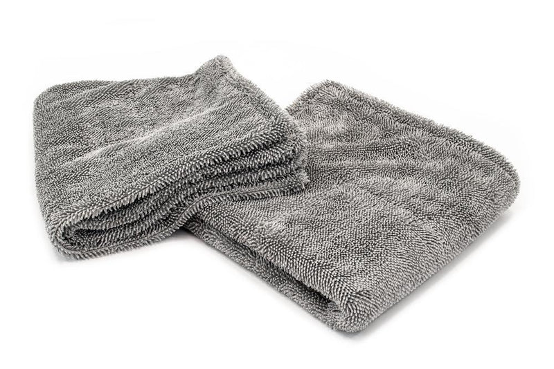 Dreadnought Jr | Microfiber Double Twist Pile Detailing Towel (16 in. x 16 in., 1100gsm) - 2 pack